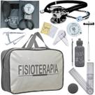Kit Bolsa Fisioterapia Acadêmico Martelo Buck Goniômetro Pa Med