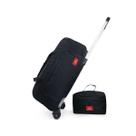 Kit bolsa mala bagagem bordo média viagem rodinha frasqueira
