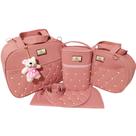 Kit Bolsa Mala Maternidade Modelo Perola Envio Imediato 4 peças Kit Bolsa Mala Maternidade Modelo Perola Envio Imediato 4 peças