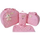 Kit Bolsa Mala Maternidade Modelo Perola Envio Imediato 4 peças Kit Bolsa Mala Maternidade Modelo Perola Envio Imediato 4 peças