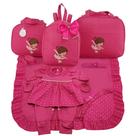Kit bolsa maternidade 3 peças bailarina pink + saída maternidade