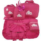 Kit bolsa maternidade 5 peças nuvem pink + saida maternidade Kit bolsa maternidade 5 peças nuvem pink + saida maternidade