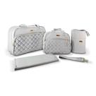 Kit Bolsa Maternidade 5 Peças para Viagem e Passeio - Ludy Baby Kit Bolsa Maternidade 5 Peças para Viagem e Passeio - Ludy Baby