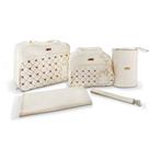 Kit Bolsa Maternidade 5 Peças para Viagem e Passeio - Ludy Baby