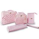Kit Bolsa Maternidade 5 Peças para Viagem e Passeio - Ludy Baby