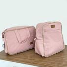 Kit Bolsa Maternidade (bolsa e mochila) Rosa Juliana Art Baby Kit Bolsa Maternidade (bolsa e mochila) Rosa Juliana Art Baby
