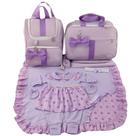 Kit bolsa maternidade de luxo menina + saída maternidade Kit bolsa maternidade de luxo menina + saída maternidade
