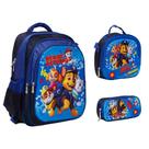 Kit Bolsa Mochila Escolar Masculina Paw Patrol Passeio