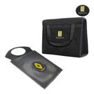 Kit Bolsa Organizadora Carpete + Lixeira PVC - Sandero, Kwid, Captur, Duster, Logan, Stepway, Oroch