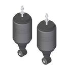 Kit Bolsa Pneumática SC S5 Highline até 2011 Traseira - 2 Un