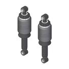 Kit Bolsa Pneumática Traseira Iveco Eurotech - 2 Unidades