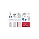 Kit Bolsa Primeiro Socorros Escoteiro Sobrevivência 64 Peças