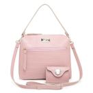 Kit Bolsa Saco Alça de Mão + Transversal Removível + Carteira Willibags
