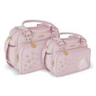 Kit Bolsa Saída Maternidade Griff Bebê Impermeável 2 Peças Mala De Luxo Com Alça Resistente