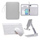 Kit Bolsa + Teclado Mouse P/lenovo M11 / K10 10.1'/ P12 12.7