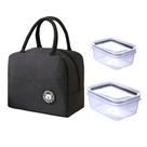 Kit Bolsa Térmica + 2 Potes Marmita 550ml e 910ml Herméticos