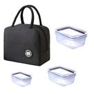 Kit Bolsa Térmica + 3 Potes Marmita 550ml 360ml 175ml Kit Bolsa Térmica + 3 Potes Marmita 550ml 360ml 175ml