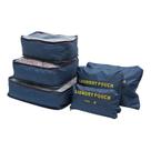 Kit Bolsas De Armazenamento Organizador Para Viagem 6 Pçs