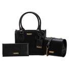 Kit Bolsas Femininas 3 Peças Bolsa Lorena Media Baú e Carteira - Duarts