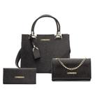 Kit Bolsas Femininas Luxo (bolsa Grande + Bolsa Festa + Carteira)
