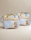 Kit Bolsas Maternidade Bebê Enxoval Trocador Multifunção - Linha Casual Cor:Rose