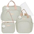 Kit Bolsas Maternidade Pirulitando Completo Nuvem de Algodão Kit Bolsas Maternidade Pirulitando Completo Nuvem de Algodão