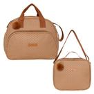 Kit Bolsas Maternidade Pirulitando G+F Leveza Amêndoa