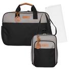 Kit Bolsas Maternidade Pirulitando G+F+T Abraço Preto Kit Bolsas Maternidade Pirulitando G+F+T Abraço Preto