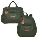 Kit Bolsas Maternidade Pirulitando G+M Refúgio Verde
