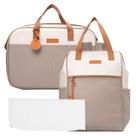 Kit Bolsas Maternidade Pirulitando G+M+T Petit Cinza