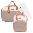 Kit Bolsas Maternidade Pirulitando G+M+T V2 Petit Cinza