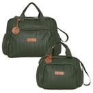 Kit Bolsas Maternidade Pirulitando G+P Refúgio Verde