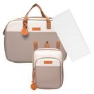 Kit Bolsas Maternidade Pirulitando G+P+T Petit Cinza