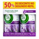 Kit bom ar freshmatic lavanda 2 unidades