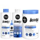 Kit Bomba Salon Line Shampoo Condicionador Máscara E Tônico Kit Bomba Salon Line Shampoo Condicionador Máscara E Tônico