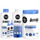 Kit Bomba Salon Line Shampoo Condicionador Máscara E Tônicos Kit Bomba Salon Line Shampoo Condicionador Máscara E Tônicos