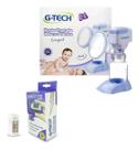 Kit Bomba Tira Leite Eletrica + Termometro Infantil G-tech