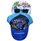 Kit Boné Com Óculos de Sol Vingadores Masculino Toyng