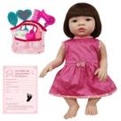 Kit Boneca Baby Kiss Tipo Reborn Com Bolsa Maternidade