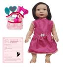 Kit Boneca Baby Pietra Vinil Brinquedo C/ Bolsa Maternidade