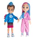 Kit Boneca Carol + Boneco Dudu Youtuber Original Articulados
