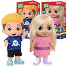 Kit Boneca Jessi E Luccas Neto Novo Boneco Youtubers Com Som