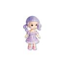 Kit bonecas de plastico 9 cm viagem doll - polibrinq - Kit bonecas de plastico 9 cm viagem doll - polibrinq -