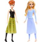 Kit Bonecas Disney Frozen Elsa e Anna 30 cm JJY38 Mattel