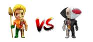 Kit Boneco Aquaman vs Arraia Negra Rivais Dc Comics XxRay