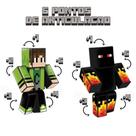 Kit Boneco Articulado Athos e Cadres 25cm Acessórios
