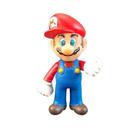 Kit Boneco Articulado com Caneca Mario World Nº3 com Action Figure Vinil, Braços Articulados Kit Boneco Articulado com Caneca Mario World Nº3 com Action Figure Vinil, Braços Articulados