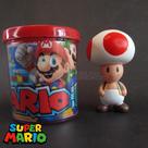 Kit Boneco Colecion. Toad Cogum. 10Cm + Caneca Super Mario
