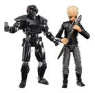 Kit boneco figura dark trooper e figrin dan star wars black series 15cm legends hasbro