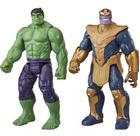 Kit boneco figura hulk e thanos titan hero series 30cm hasbro original Kit boneco figura hulk e thanos titan hero series 30cm hasbro original